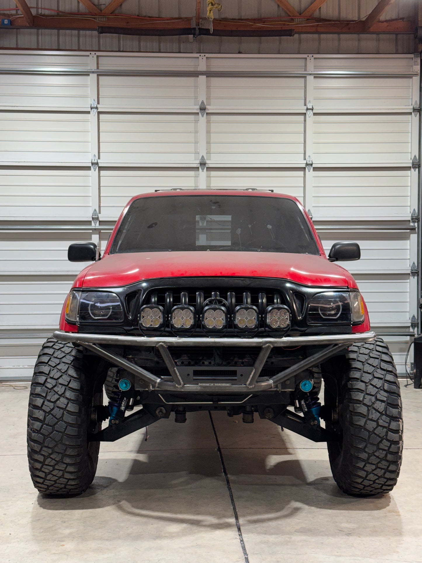 1995–2004 Toyota Tacoma Pro Winch Bumper – 5 Light Mount